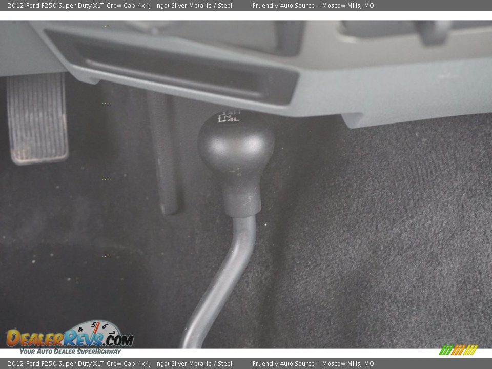 2012 Ford F250 Super Duty XLT Crew Cab 4x4 Ingot Silver Metallic / Steel Photo #16