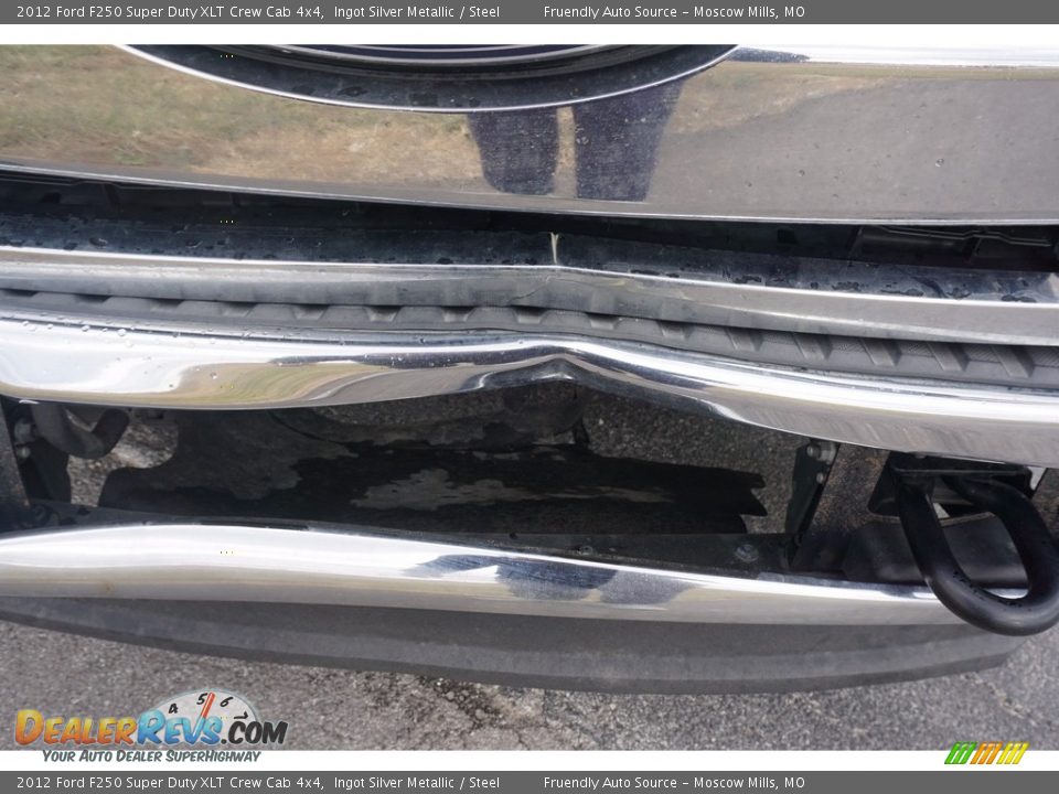 2012 Ford F250 Super Duty XLT Crew Cab 4x4 Ingot Silver Metallic / Steel Photo #24