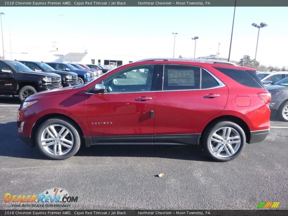 2018 Chevrolet Equinox Premier AWD Cajun Red Tintcoat / Jet Black Photo #2
