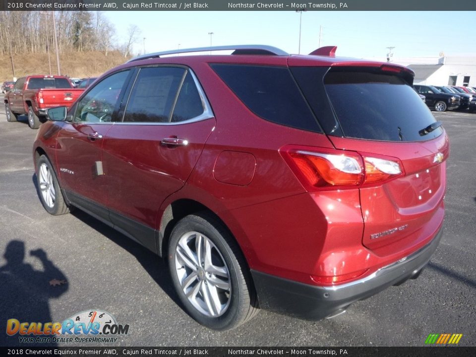 2018 Chevrolet Equinox Premier AWD Cajun Red Tintcoat / Jet Black Photo #3