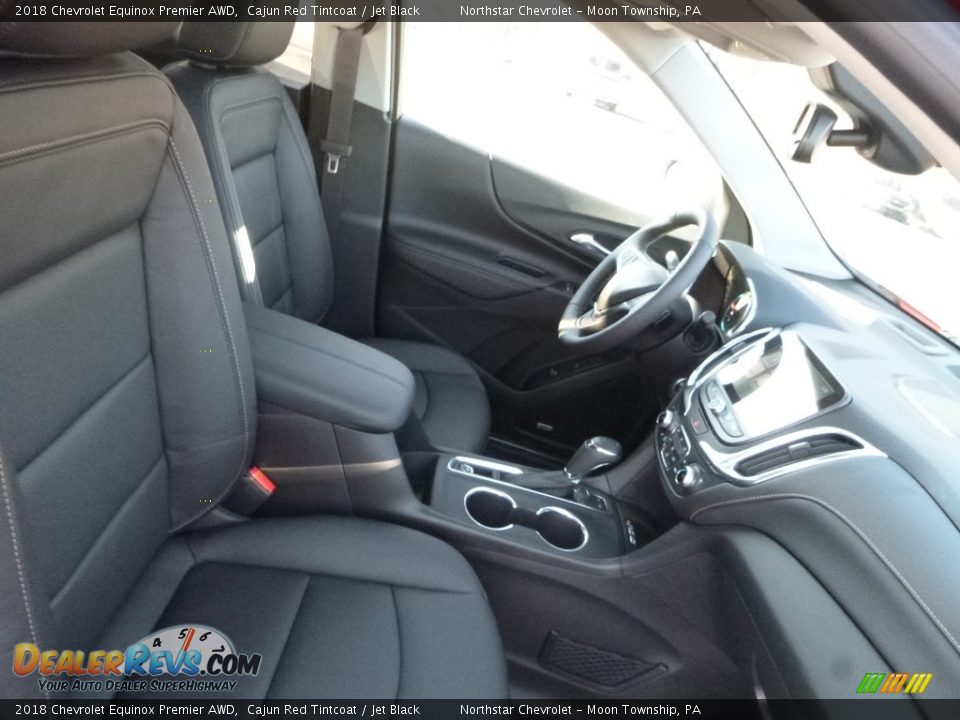 2018 Chevrolet Equinox Premier AWD Cajun Red Tintcoat / Jet Black Photo #10