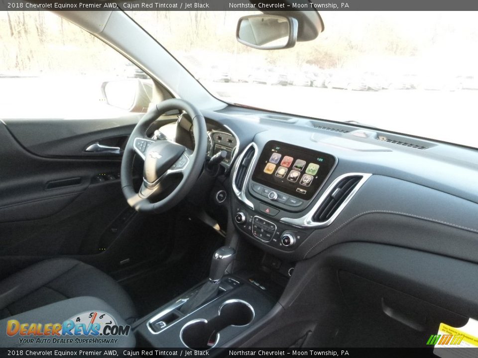 2018 Chevrolet Equinox Premier AWD Cajun Red Tintcoat / Jet Black Photo #11