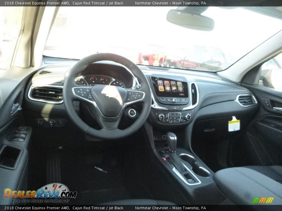2018 Chevrolet Equinox Premier AWD Cajun Red Tintcoat / Jet Black Photo #15