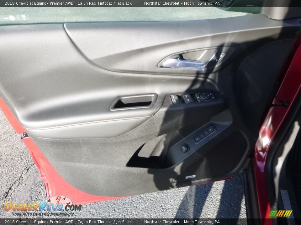 2018 Chevrolet Equinox Premier AWD Cajun Red Tintcoat / Jet Black Photo #16