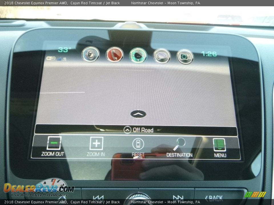 2018 Chevrolet Equinox Premier AWD Cajun Red Tintcoat / Jet Black Photo #19