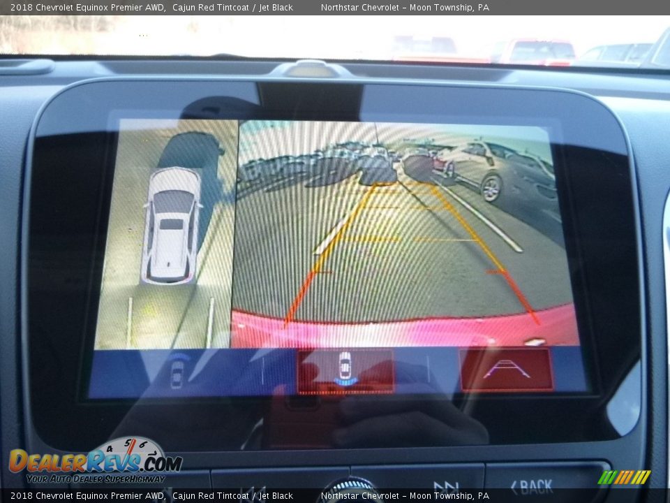 2018 Chevrolet Equinox Premier AWD Cajun Red Tintcoat / Jet Black Photo #20