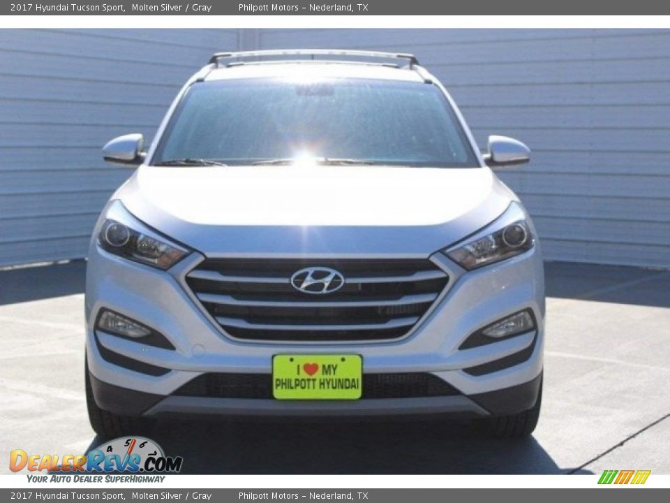 2017 Hyundai Tucson Sport Molten Silver / Gray Photo #2