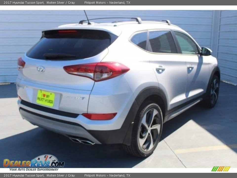 2017 Hyundai Tucson Sport Molten Silver / Gray Photo #7