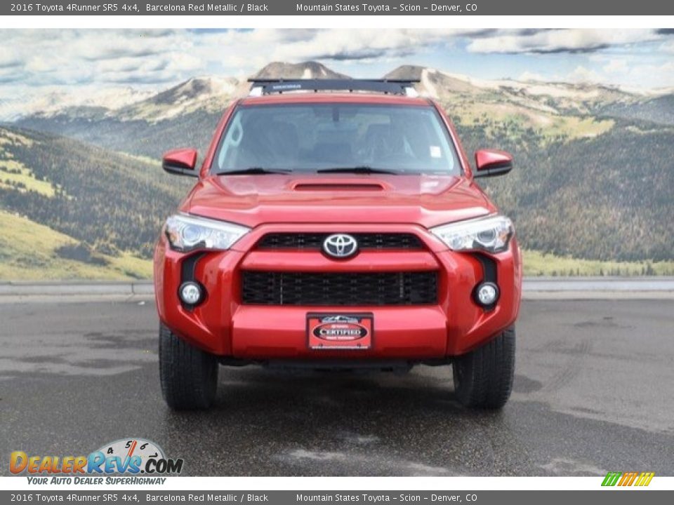 2016 Toyota 4Runner SR5 4x4 Barcelona Red Metallic / Black Photo #4