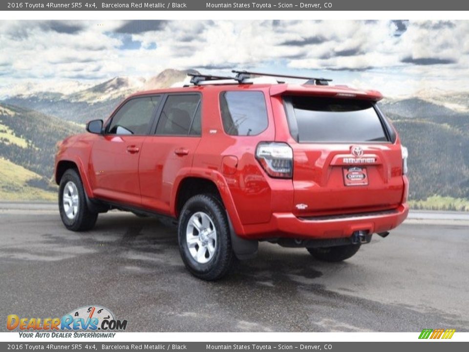 2016 Toyota 4Runner SR5 4x4 Barcelona Red Metallic / Black Photo #8