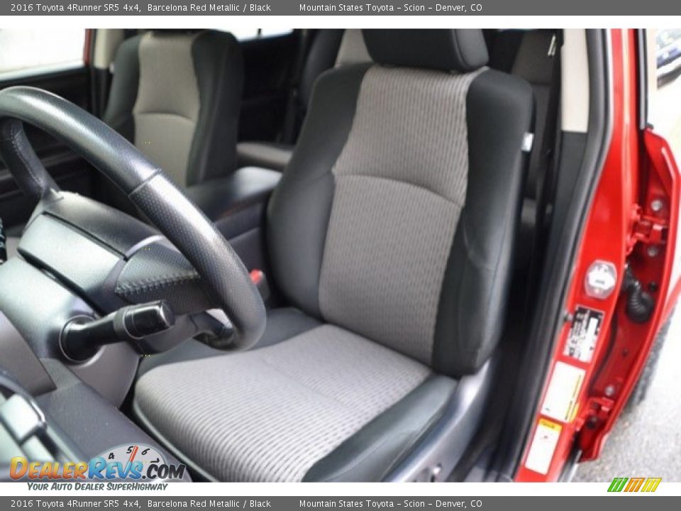 2016 Toyota 4Runner SR5 4x4 Barcelona Red Metallic / Black Photo #12