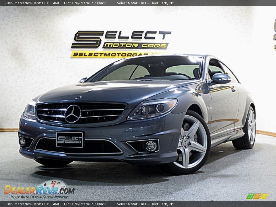 2009 Mercedes-Benz CL 63 AMG Flint Grey Metallic / Black Photo #1