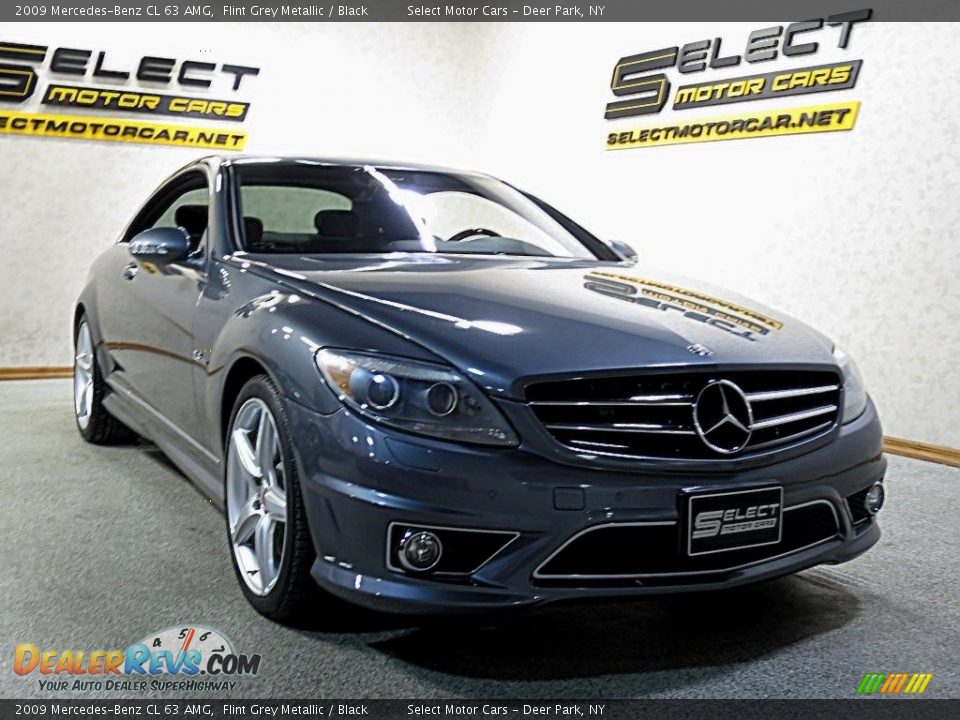 2009 Mercedes-Benz CL 63 AMG Flint Grey Metallic / Black Photo #3