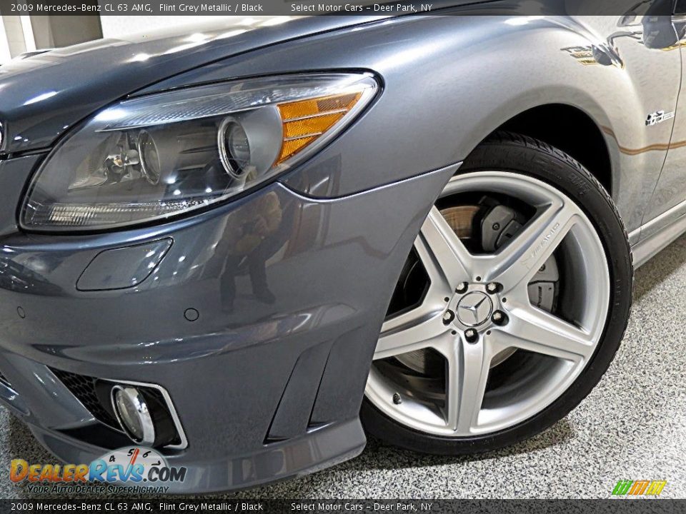 2009 Mercedes-Benz CL 63 AMG Flint Grey Metallic / Black Photo #7