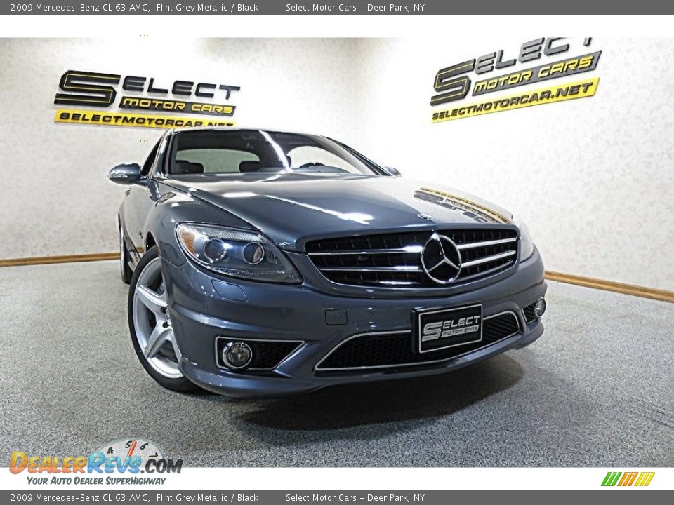 2009 Mercedes-Benz CL 63 AMG Flint Grey Metallic / Black Photo #8