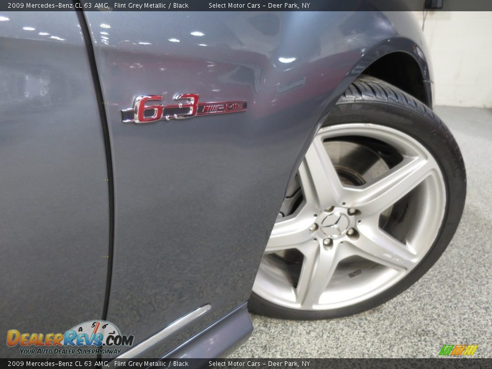 2009 Mercedes-Benz CL 63 AMG Flint Grey Metallic / Black Photo #9