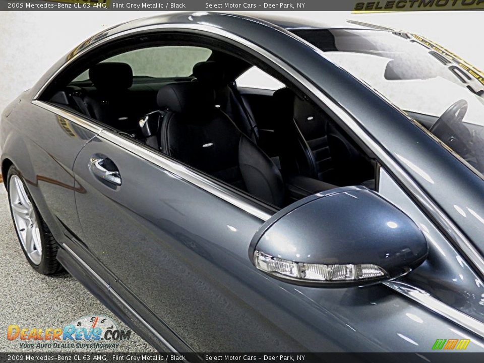 2009 Mercedes-Benz CL 63 AMG Flint Grey Metallic / Black Photo #10