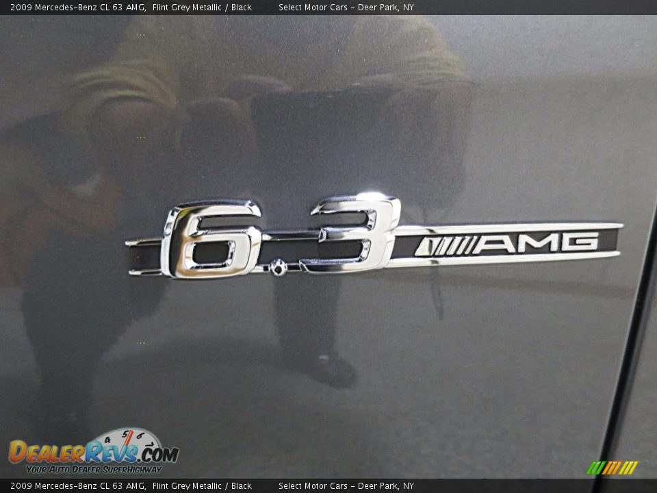 2009 Mercedes-Benz CL 63 AMG Flint Grey Metallic / Black Photo #11