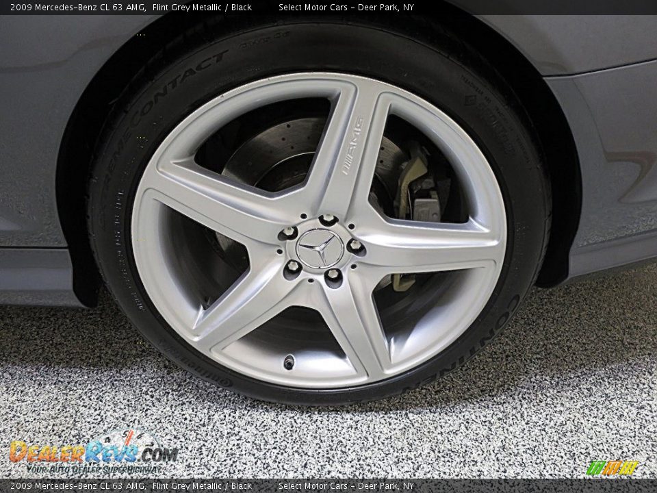 2009 Mercedes-Benz CL 63 AMG Flint Grey Metallic / Black Photo #12