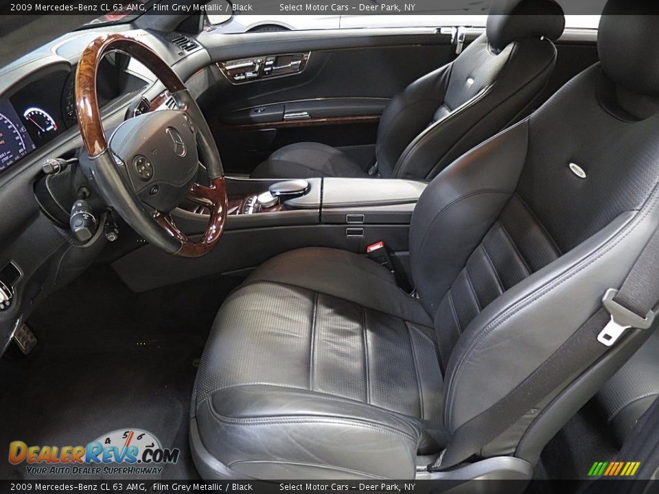 2009 Mercedes-Benz CL 63 AMG Flint Grey Metallic / Black Photo #15