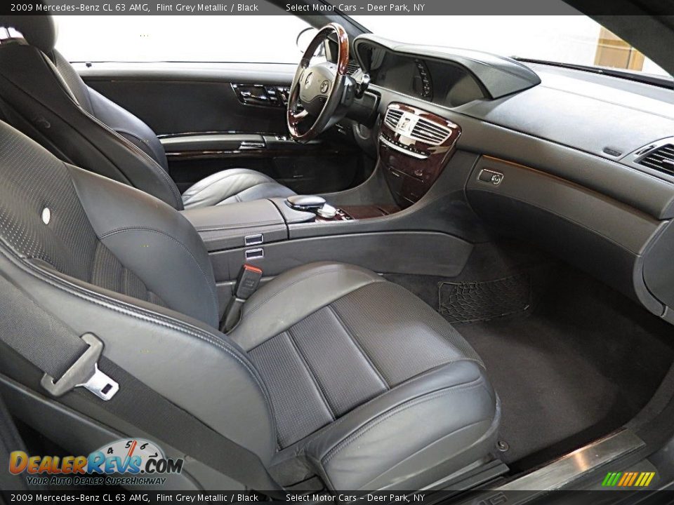 2009 Mercedes-Benz CL 63 AMG Flint Grey Metallic / Black Photo #16