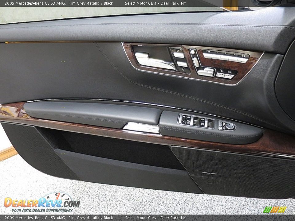 2009 Mercedes-Benz CL 63 AMG Flint Grey Metallic / Black Photo #22