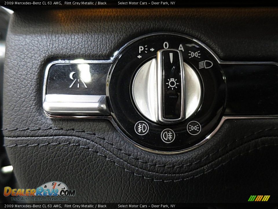 2009 Mercedes-Benz CL 63 AMG Flint Grey Metallic / Black Photo #26