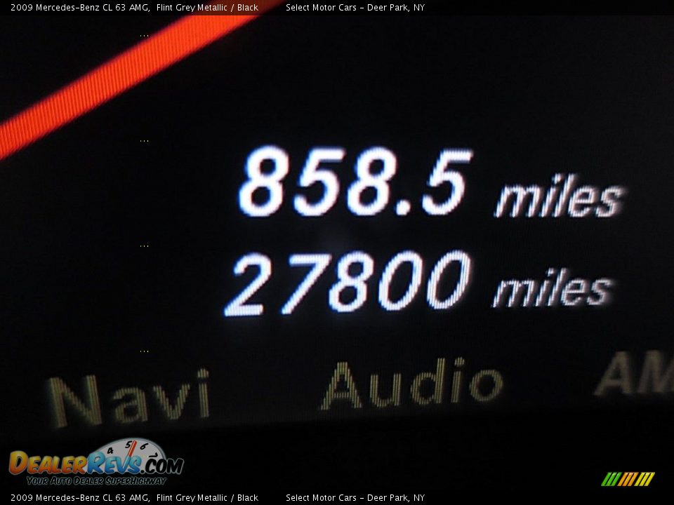 2009 Mercedes-Benz CL 63 AMG Flint Grey Metallic / Black Photo #28