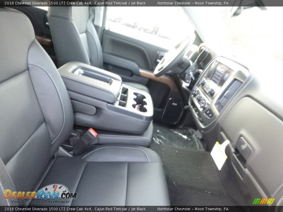 2018 Chevrolet Silverado 1500 LTZ Crew Cab 4x4 Cajun Red Tintcoat / Jet Black Photo #10