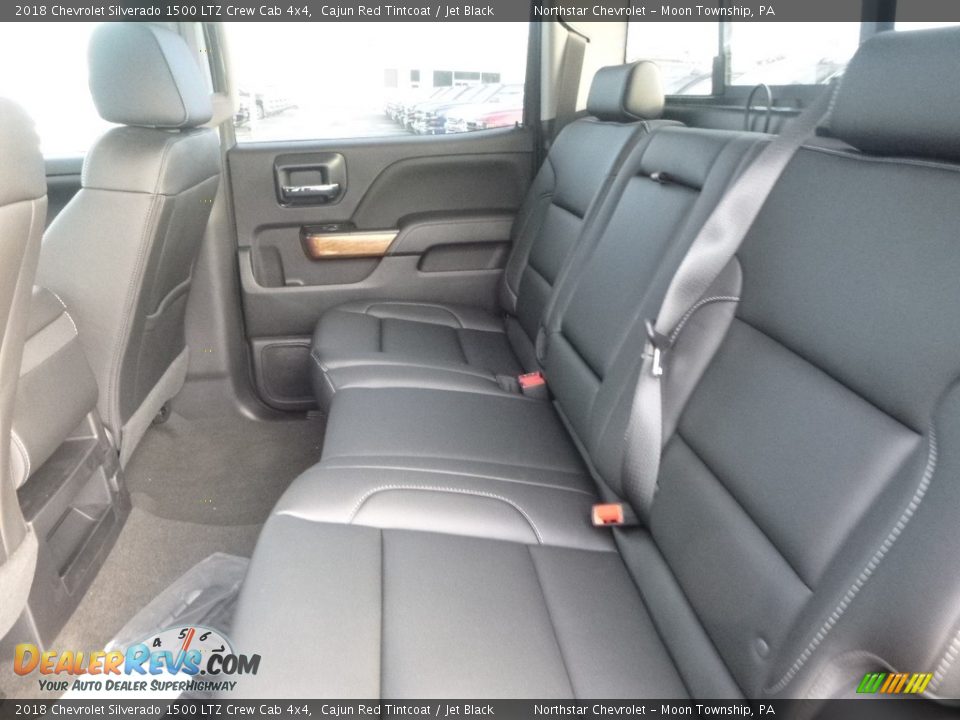 2018 Chevrolet Silverado 1500 LTZ Crew Cab 4x4 Cajun Red Tintcoat / Jet Black Photo #13