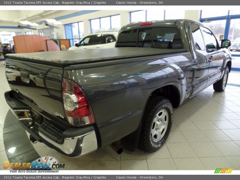 2012 Toyota Tacoma SR5 Access Cab Magnetic Gray Mica / Graphite Photo #3