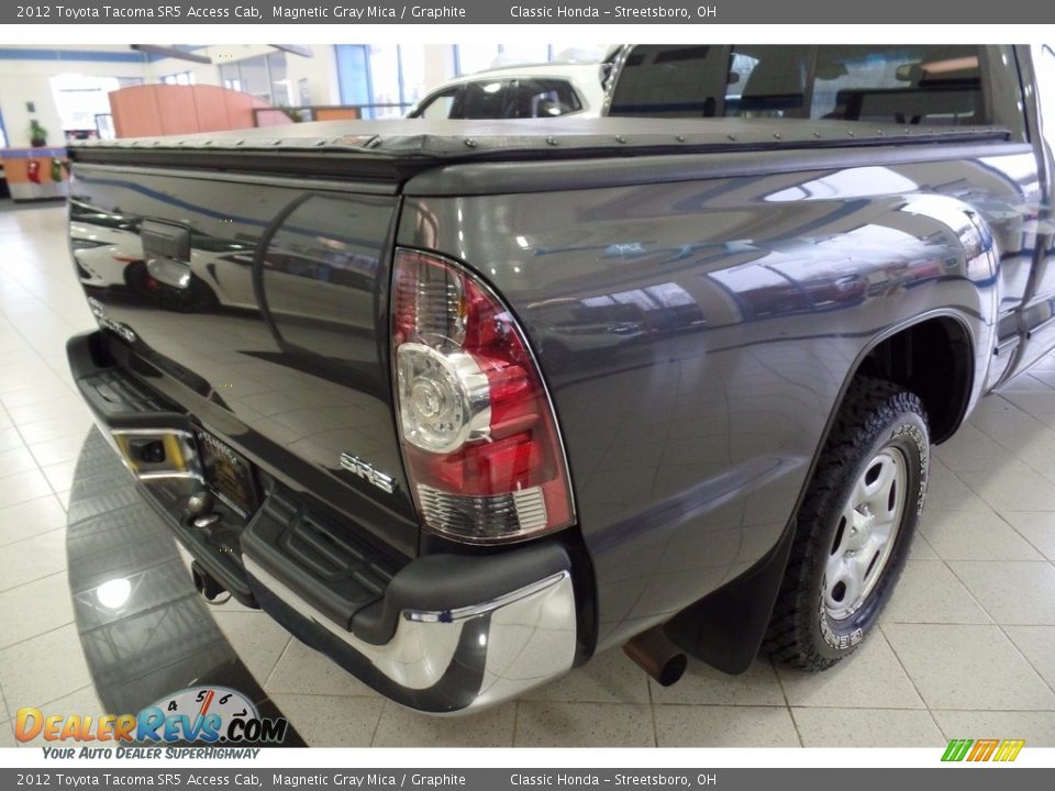 2012 Toyota Tacoma SR5 Access Cab Magnetic Gray Mica / Graphite Photo #8