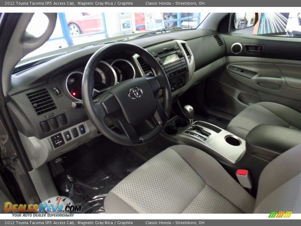 2012 Toyota Tacoma SR5 Access Cab Magnetic Gray Mica / Graphite Photo #13