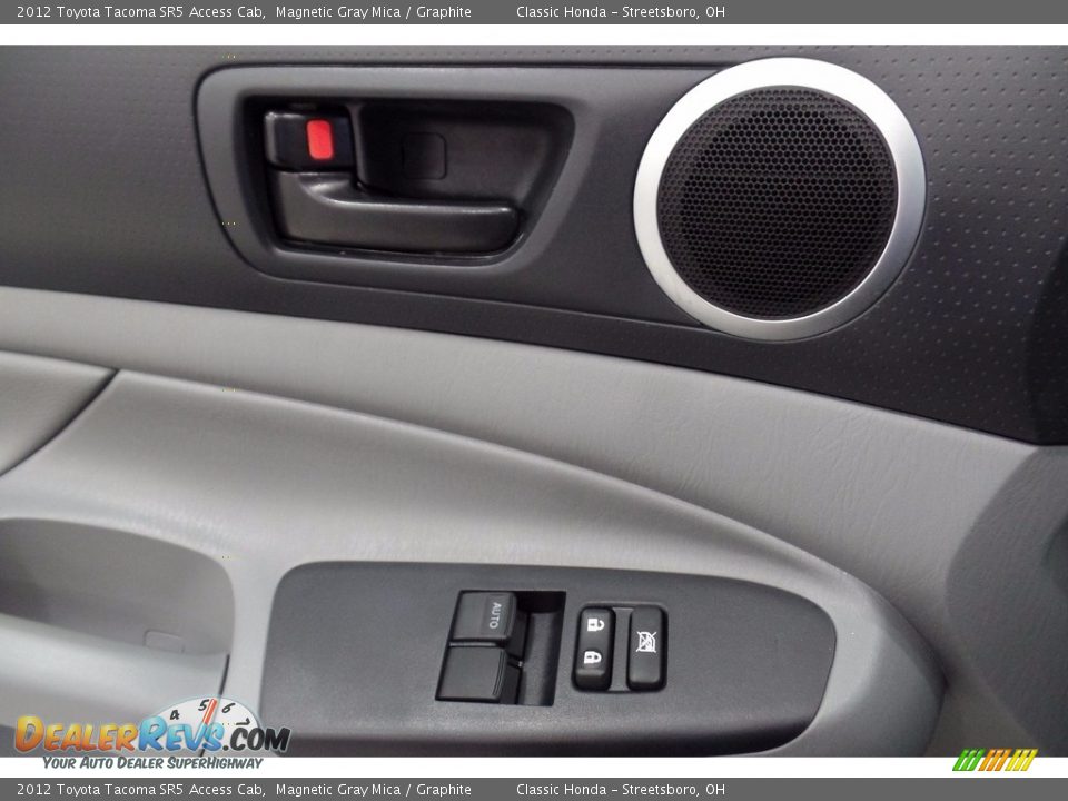 2012 Toyota Tacoma SR5 Access Cab Magnetic Gray Mica / Graphite Photo #16