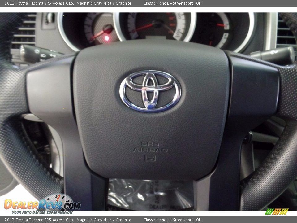 2012 Toyota Tacoma SR5 Access Cab Magnetic Gray Mica / Graphite Photo #17