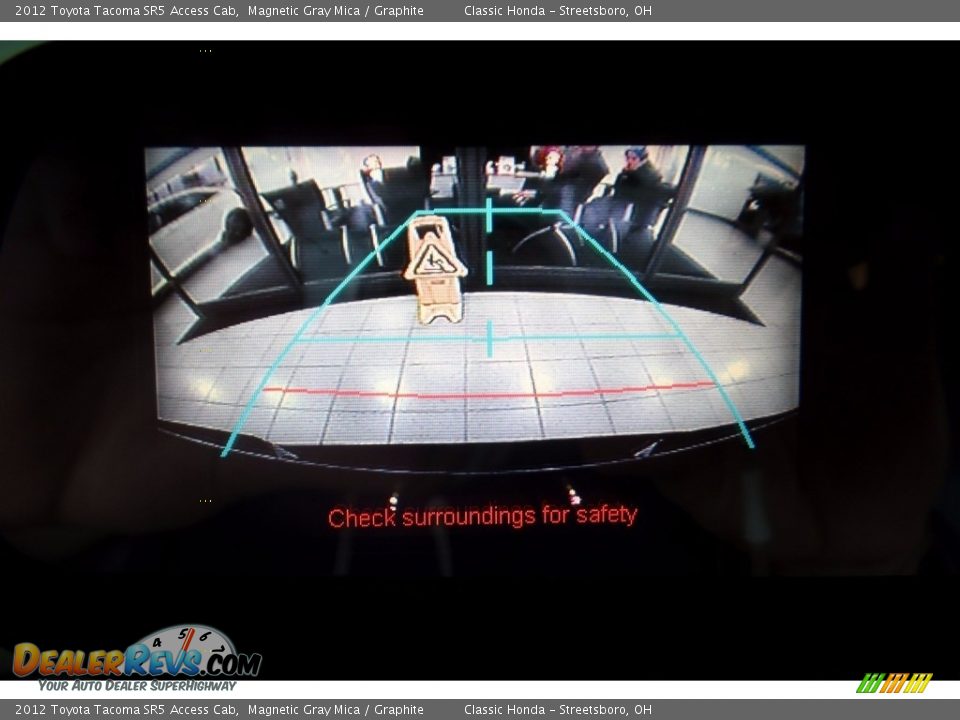 2012 Toyota Tacoma SR5 Access Cab Magnetic Gray Mica / Graphite Photo #19
