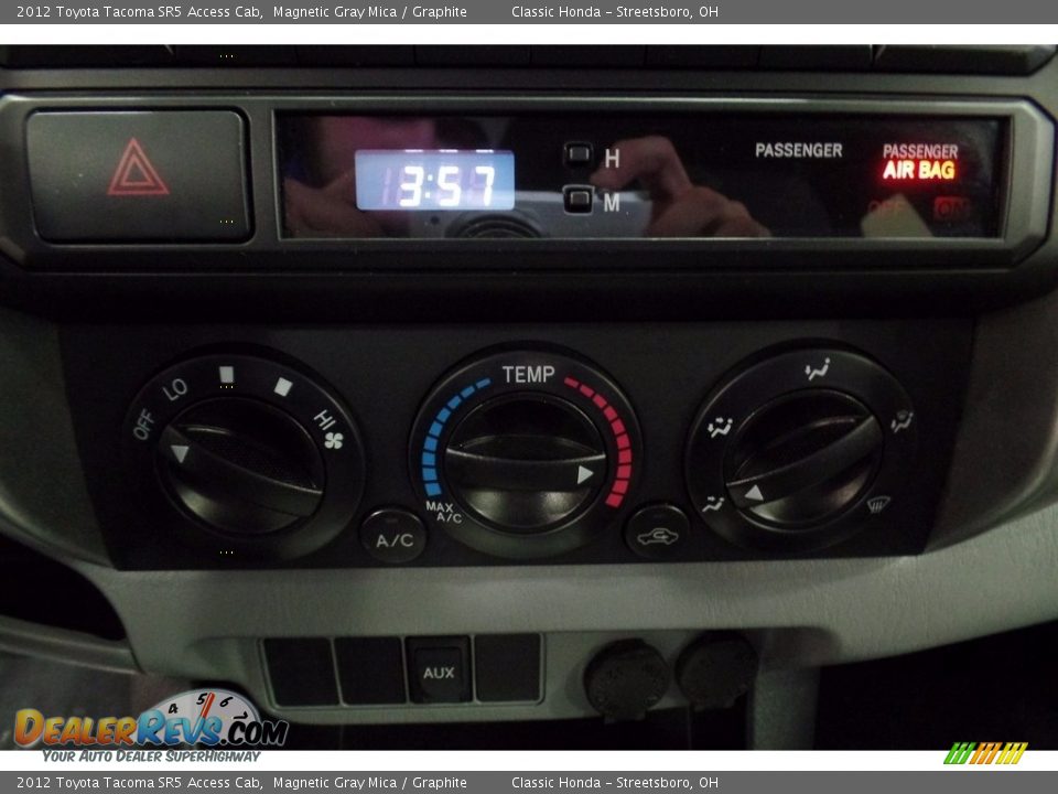 2012 Toyota Tacoma SR5 Access Cab Magnetic Gray Mica / Graphite Photo #21