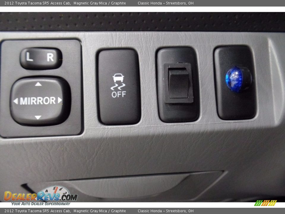 2012 Toyota Tacoma SR5 Access Cab Magnetic Gray Mica / Graphite Photo #22