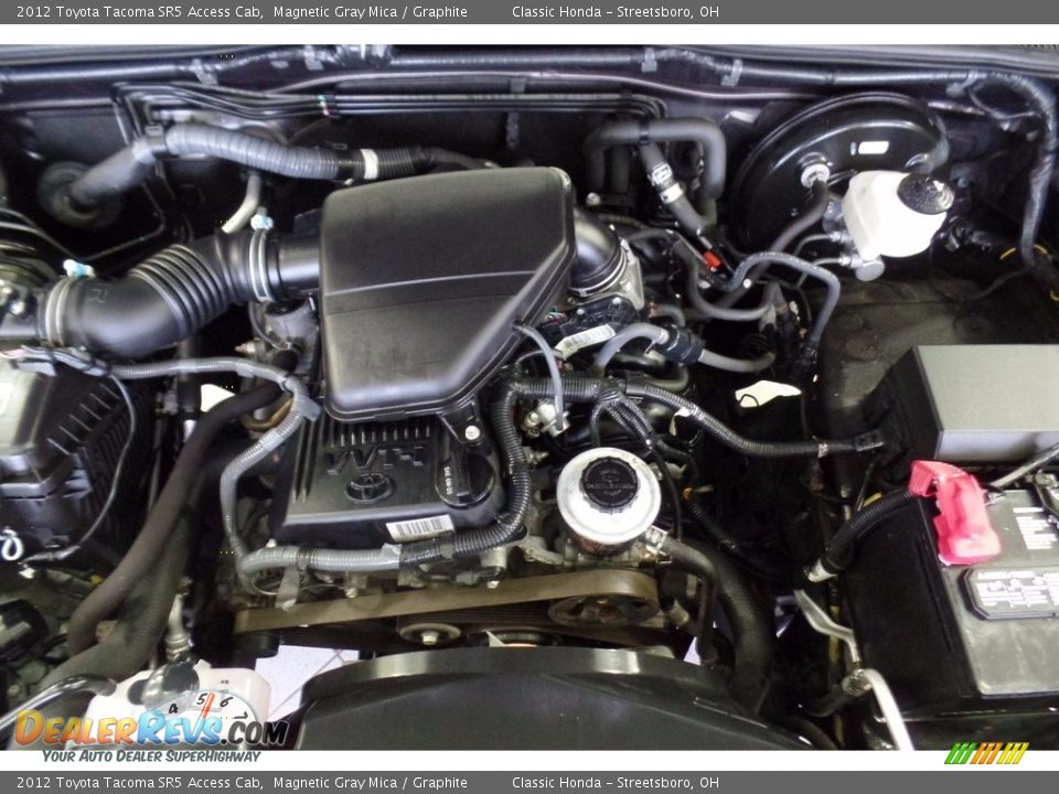 2012 Toyota Tacoma SR5 Access Cab Magnetic Gray Mica / Graphite Photo #28