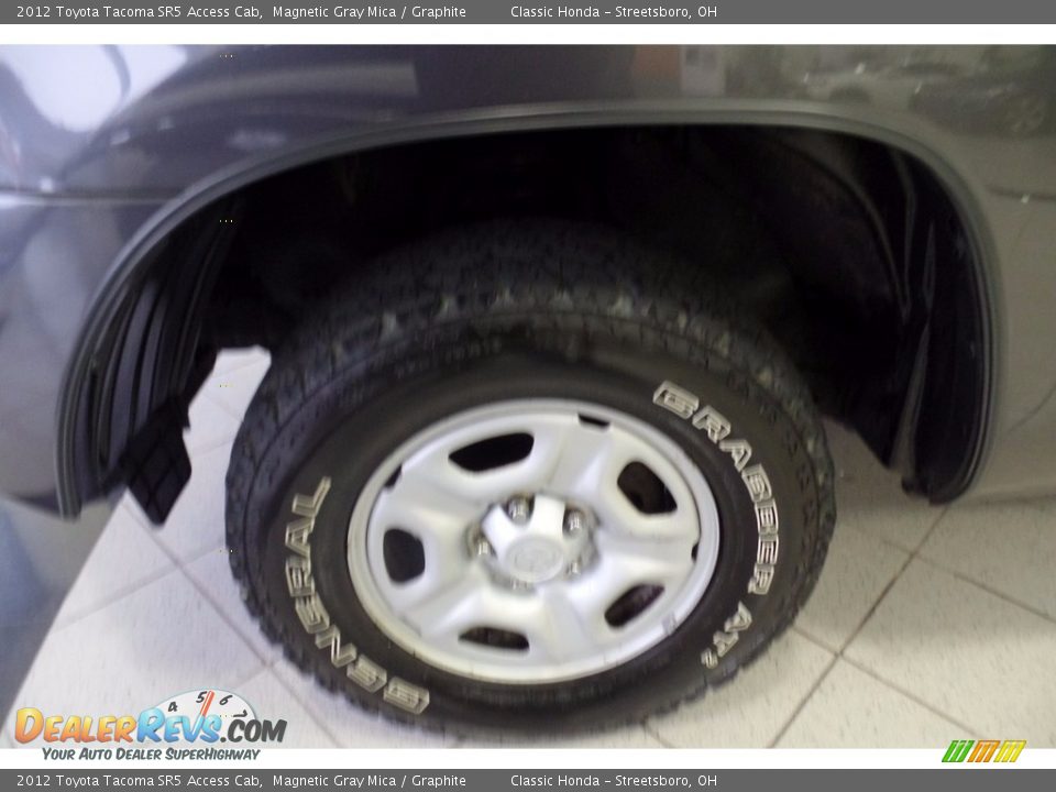 2012 Toyota Tacoma SR5 Access Cab Magnetic Gray Mica / Graphite Photo #29
