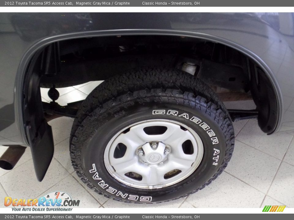 2012 Toyota Tacoma SR5 Access Cab Magnetic Gray Mica / Graphite Photo #31