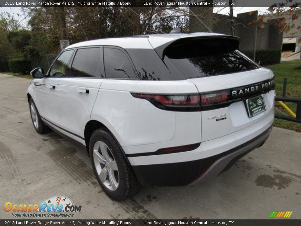 2018 Land Rover Range Rover Velar S Yulong White Metallic / Ebony Photo #12