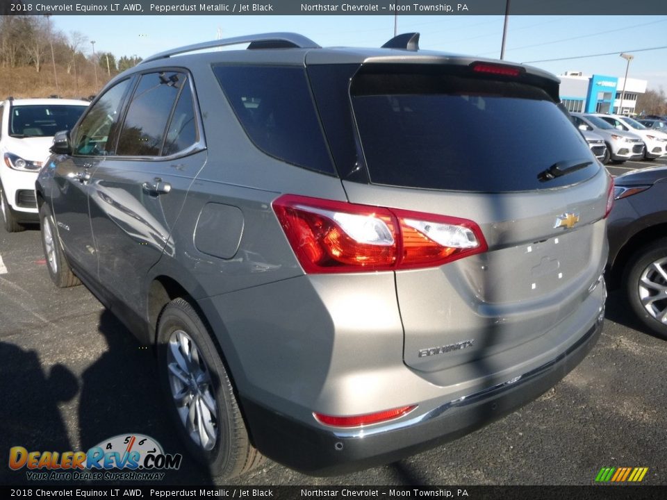 2018 Chevrolet Equinox LT AWD Pepperdust Metallic / Jet Black Photo #3