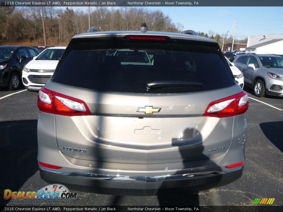 2018 Chevrolet Equinox LT AWD Pepperdust Metallic / Jet Black Photo #4