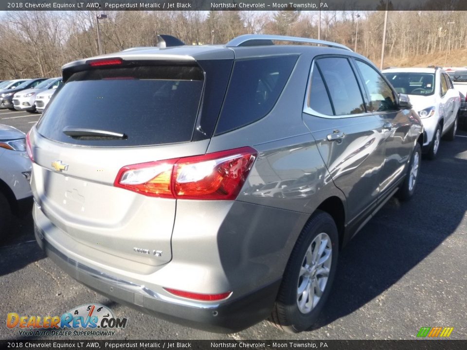 2018 Chevrolet Equinox LT AWD Pepperdust Metallic / Jet Black Photo #5