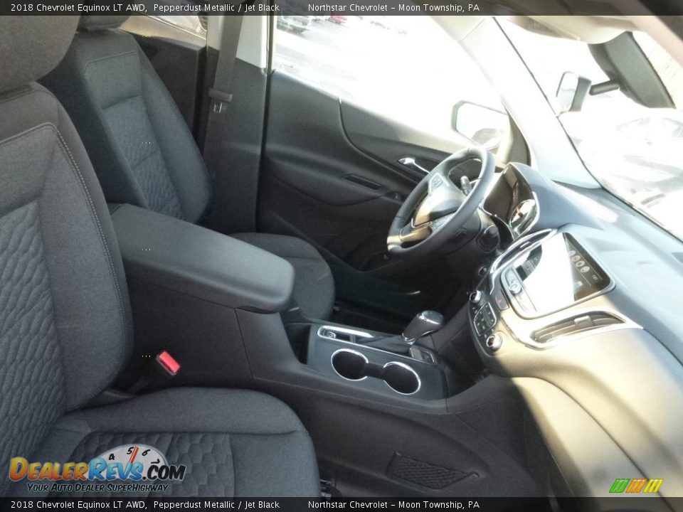 2018 Chevrolet Equinox LT AWD Pepperdust Metallic / Jet Black Photo #9