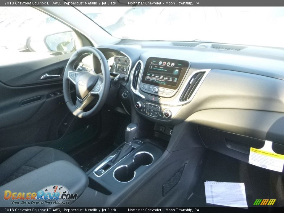 2018 Chevrolet Equinox LT AWD Pepperdust Metallic / Jet Black Photo #11