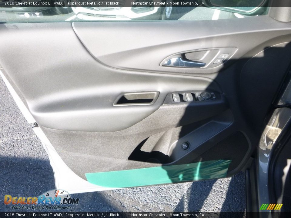 2018 Chevrolet Equinox LT AWD Pepperdust Metallic / Jet Black Photo #14