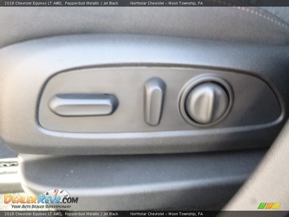 2018 Chevrolet Equinox LT AWD Pepperdust Metallic / Jet Black Photo #16