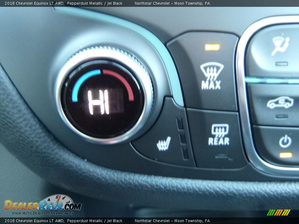 2018 Chevrolet Equinox LT AWD Pepperdust Metallic / Jet Black Photo #20